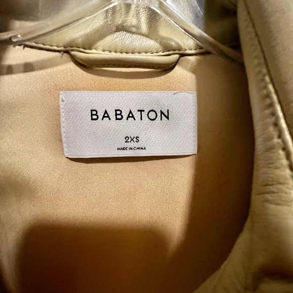Aritzia Babaton Faux Leather Shacket - Picture 3 of 4